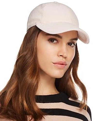 August Hat Company Terry Cloth Baseball Cap In Blush