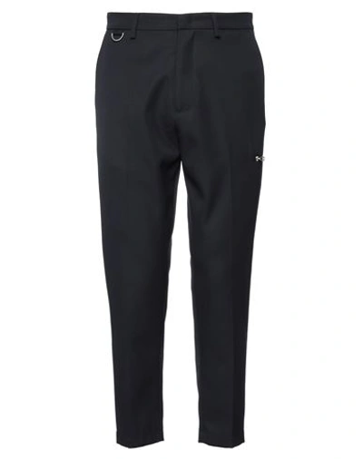 Low Brand Man Pants Midnight Blue Size 33 Polyester, Virgin Wool In Blue