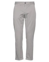 Jeckerson Man Pants Grey Size 38 Cotton, Elastane