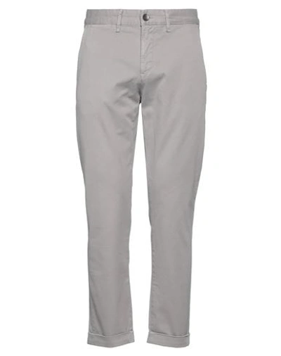 Jeckerson Man Pants Grey Size 31 Cotton, Elastane