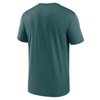 Nike Midnight Green Philadelphia Eagles Legend Logo Performance T-shirt