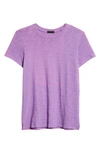 Atm Anthony Thomas Melillo Schoolboy Cotton Crewneck Tee In Bell Flower