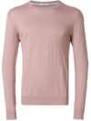Paolo Pecora Crew Neck Sweater - Pink