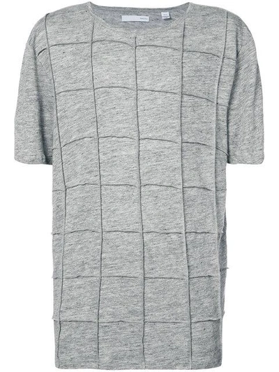 Private Stock The Isly Exposed Seam T-shirt In Grey