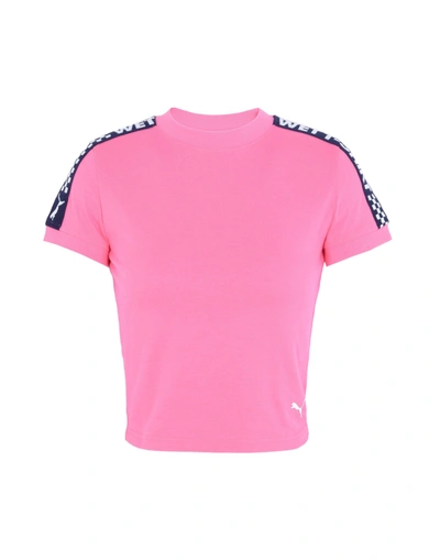 Fenty X Puma T-shirts In Pink
