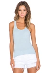 James Perse The Daily Racer Tank In Capri