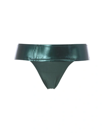 Água De Coco Bikini In Dark Green