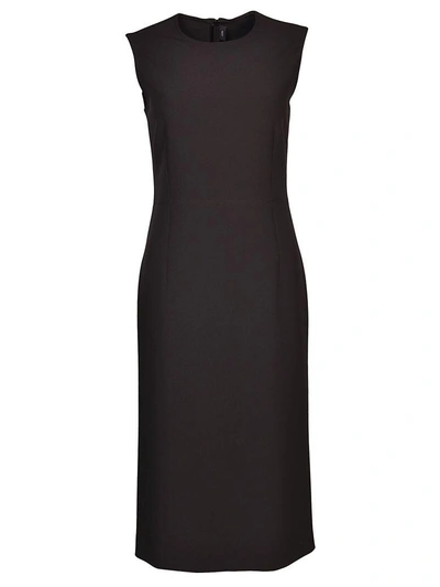 Joseph Belted Dress In Black