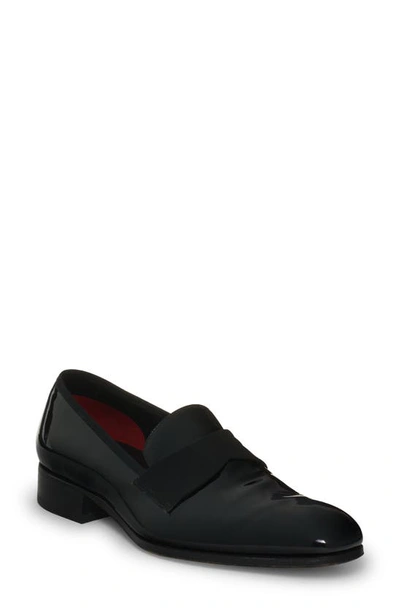 Tom Ford Patent Leather Loafer In Black