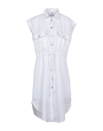 Free People Knee-length Dress In White