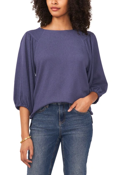 Vince Camuto Puff Sleeve Top In Dusk