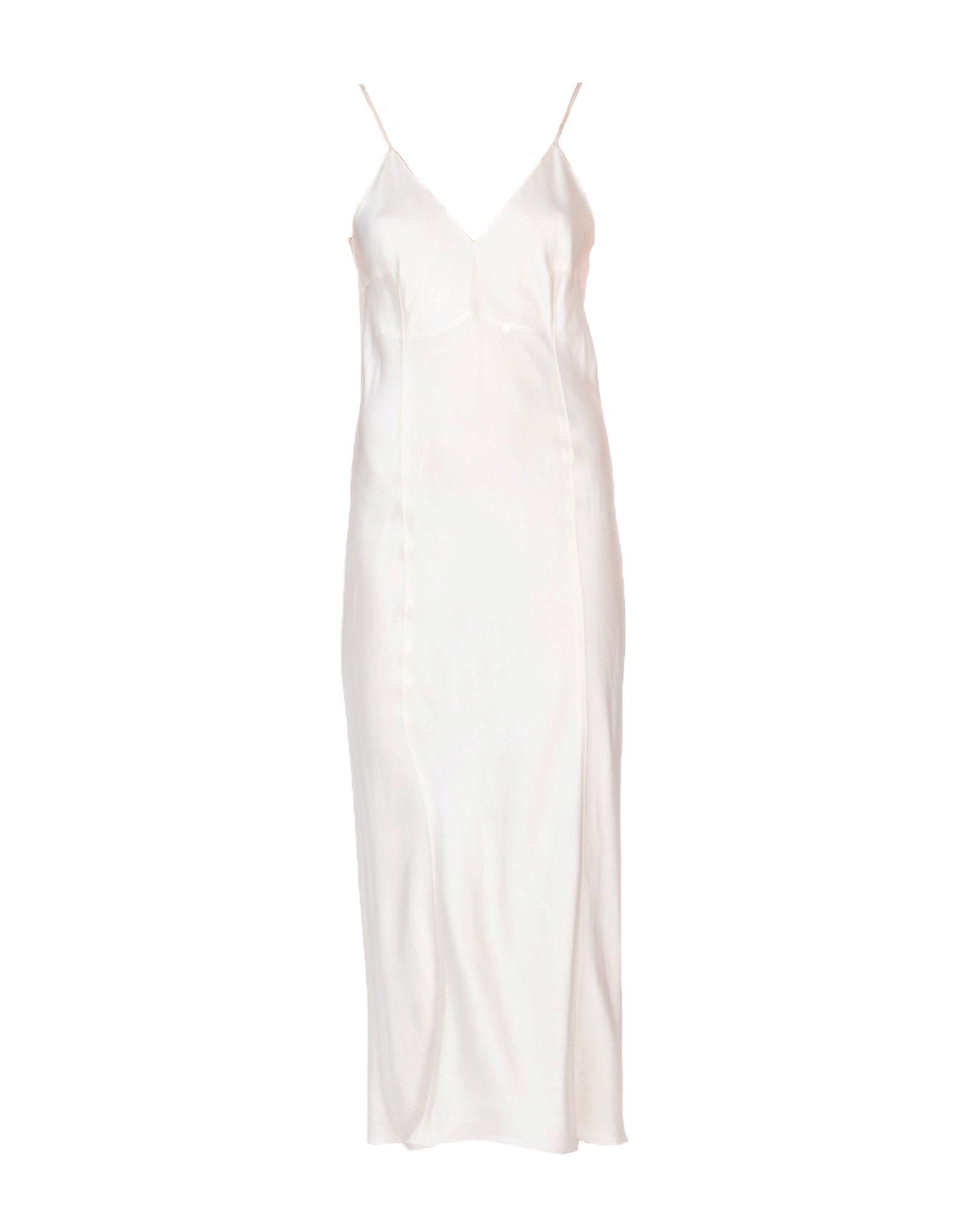 Liviana Conti Long Dress In Ivory | ModeSens