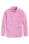Vineyard Vines Gingham Stretch Cotton Button-down Shirt In A361 Sp23_