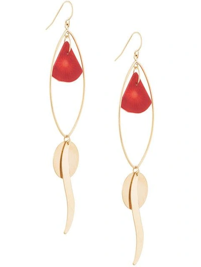 Petite Grand Paloma Earrings - Metallic