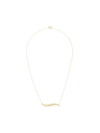 Petite Grand Wave Necklace - Metallic