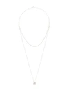 Petite Grand Two Layer Byzantine Necklace - Metallic