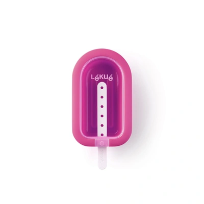 Lekue Silicone Large Ice Pop Mold In Pink