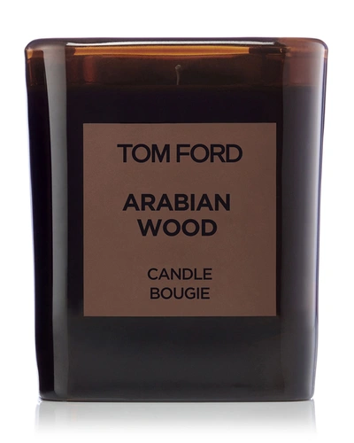 Tom Ford Arabian Wood Candle In Brown