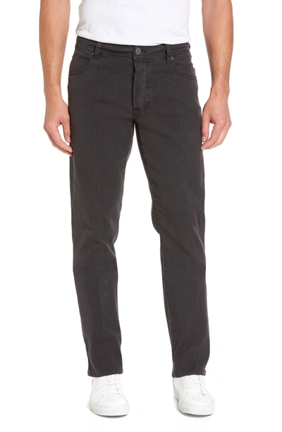James Perse Straight Leg Five-pocket Pants In Carbon Pigment