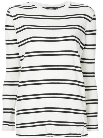 Bassike Striped Jersey Top