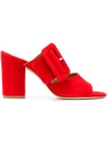Paris Texas Buckled Open In Red