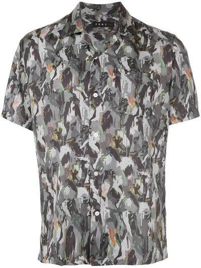 Roar Printed Short Sleeve Shirt - Multicolour