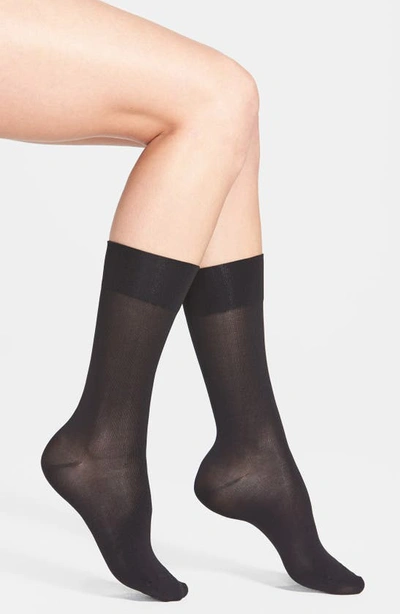 Hue Ultrasmooth Socks In Black