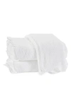 Matouk Cairo Scalloped Edge Cotton Bath Sheet In White