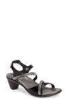 Naot Innovate Sandal In Black Leather