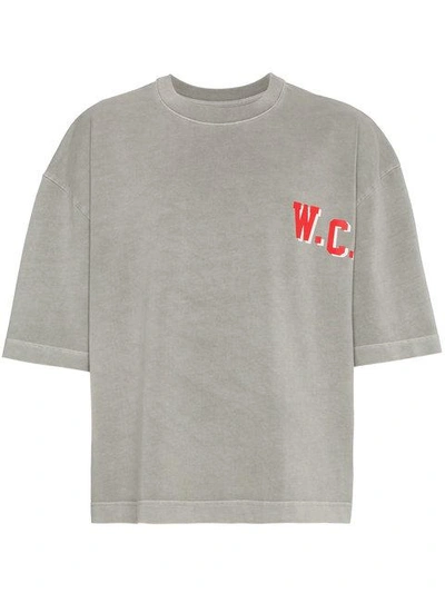 Willy Chavarria Macho Buffalo T-shirt In Grey