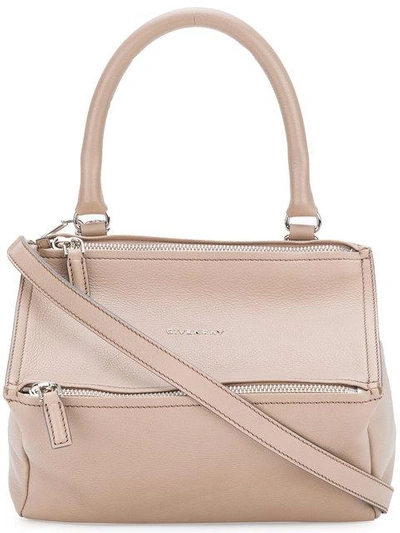 Givenchy Small Pandora Shoulder Bag In Brown