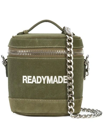 Readymade Vanity Shoulder Bag In Green