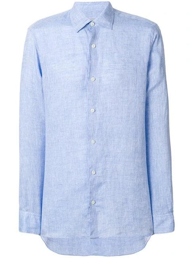 Z Zegna Straight Hem Shirt