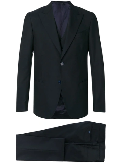 Bagnoli Sartoria Napoli Two-piece Formal Suit In Blue