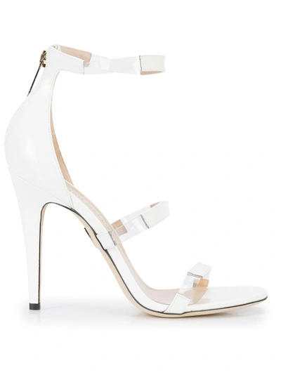 Tamara Mellon Frontline 105 Stilettos - White