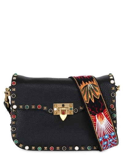 Valentino Black Leather Guitar Rockstud Rolling Crossbody Bag at 1stDibs   valentino rolling rockstud bag, valentino rockstud rolling bag, valentino  rockstud crossbody bag black