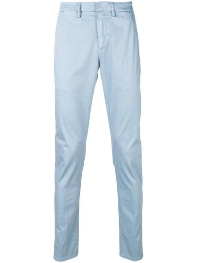 Dondup Slim Fit Trousers - Blue