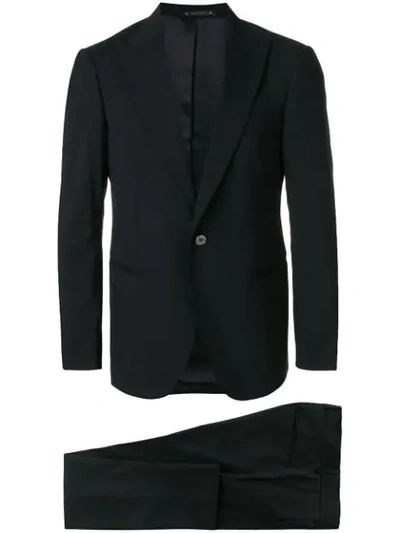 Bagnoli Sartoria Napoli Classic Two-piece Suit In Black