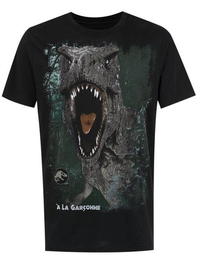 À La Garçonne Printed T-shirt - 黑色 In Black