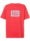 424 Today T-shirt In Red
