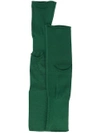 Rick Owens Day Sleeve Holsters In Green