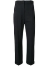 Jacquemus Cropped Trousers - Black