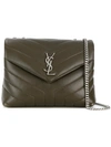 Saint Laurent Medium Loulou Chain Bag - Green