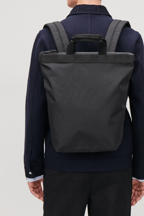 cos tote backpack