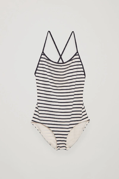 Cos Crossover Swimsuit In White