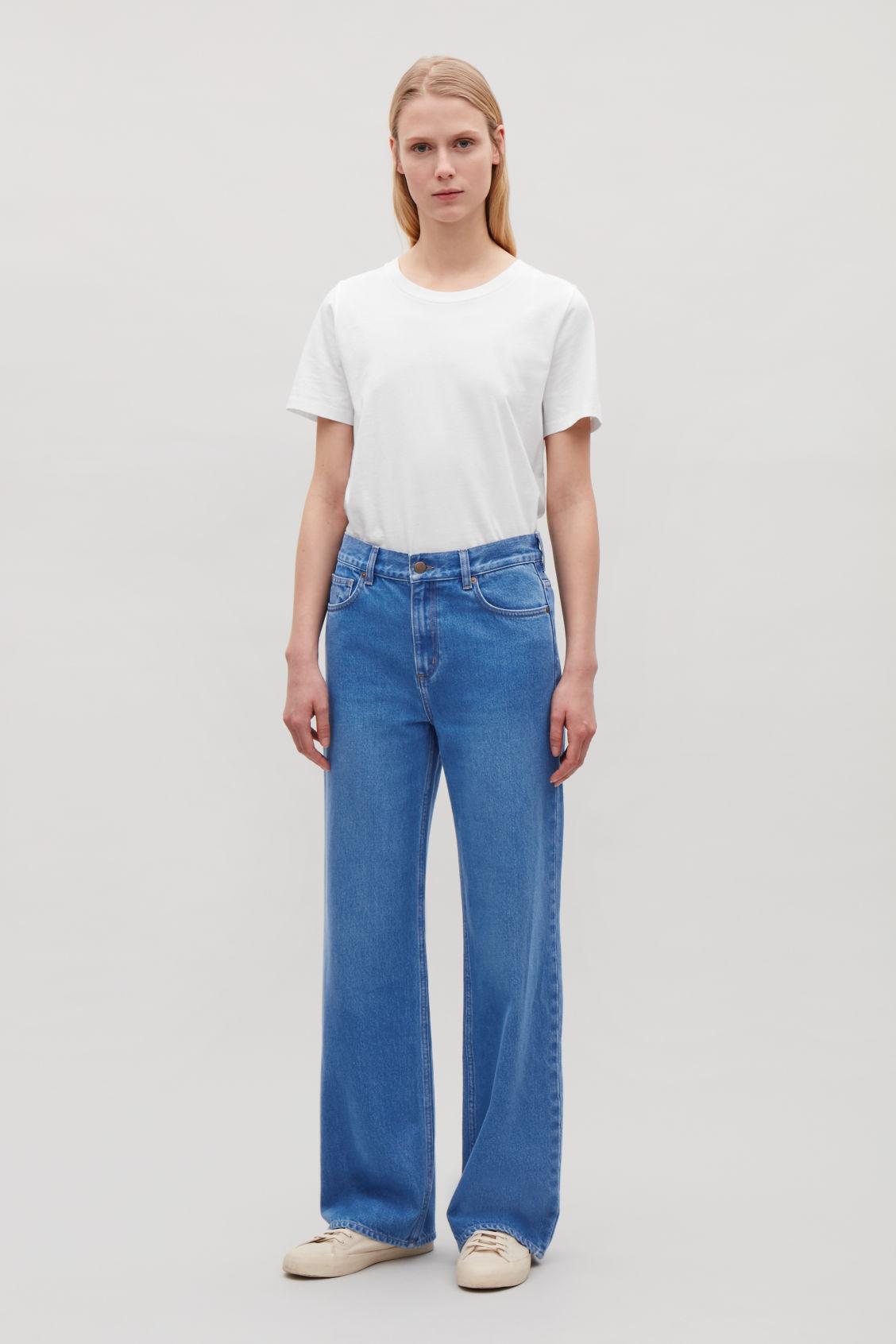cos wide leg jeans