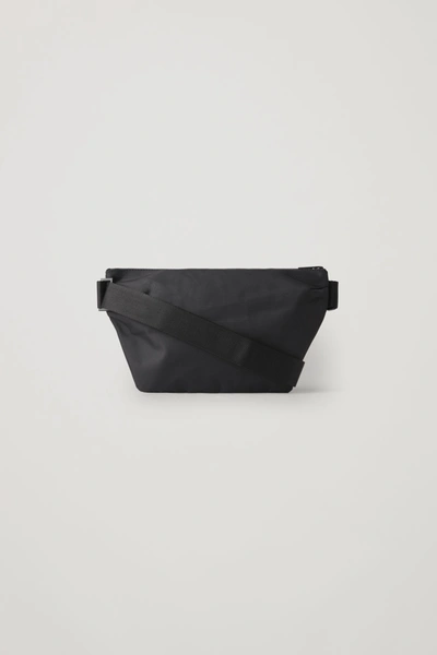 Cos Recycled Technical Belt Bag In Black