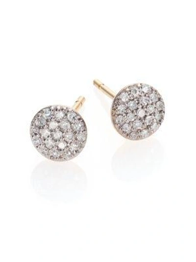 Phillips House Women's Affair Diamond & 14k Yellow Gold Infinity Stud Earrings