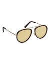 Philipp Plein Sunglasses "records" Original In Gold/gold/mirror/no Glv