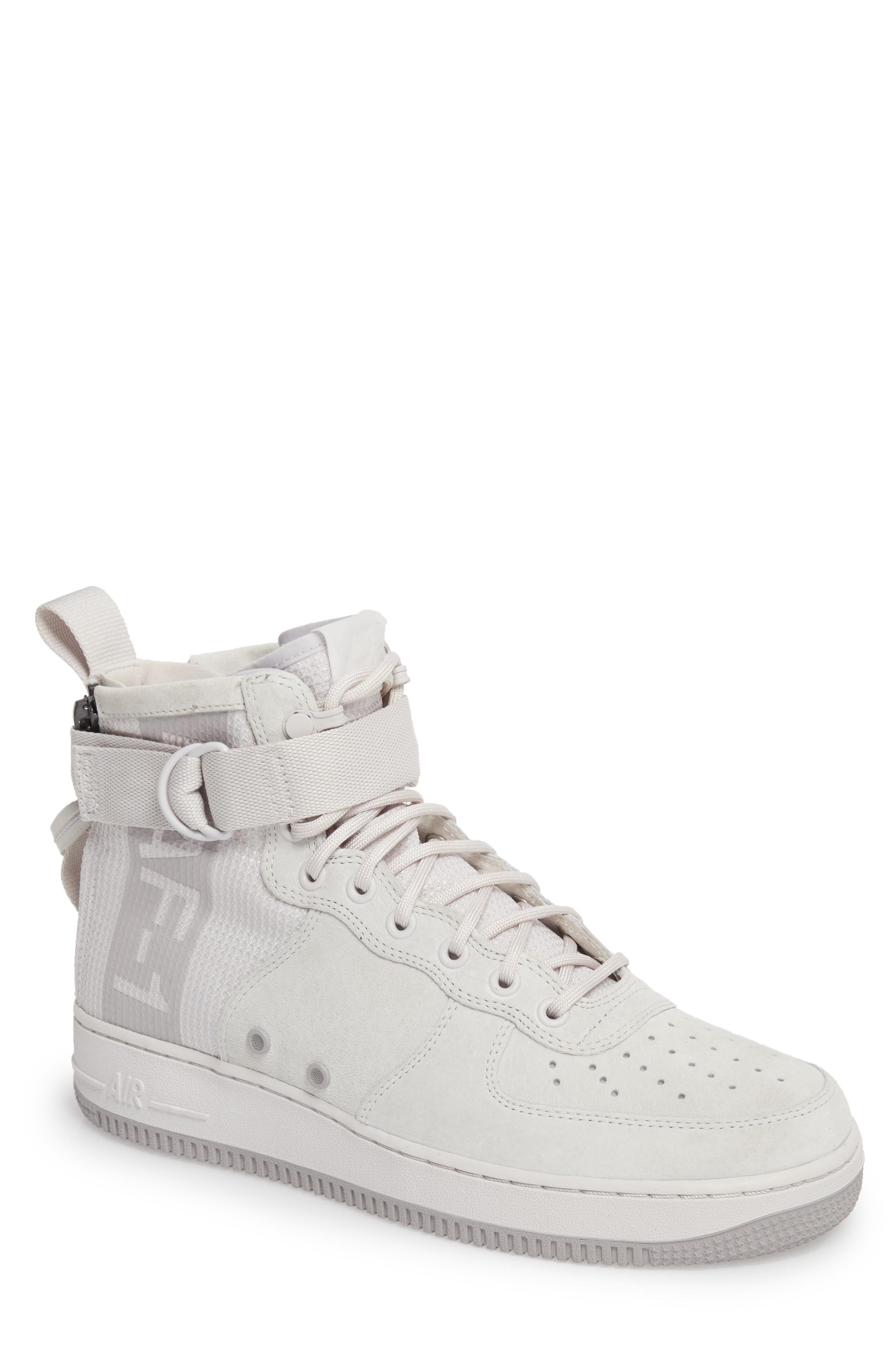 nike sf af1 mid suede vast grey